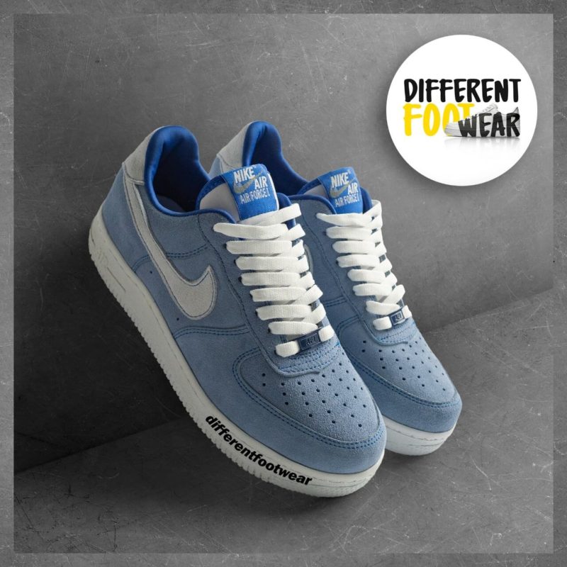 Air Force 1 - SUEDE Blue & White